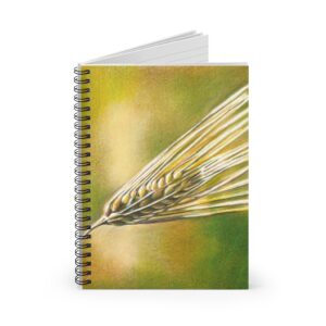 Spiral Notebook - Barley Seed Head