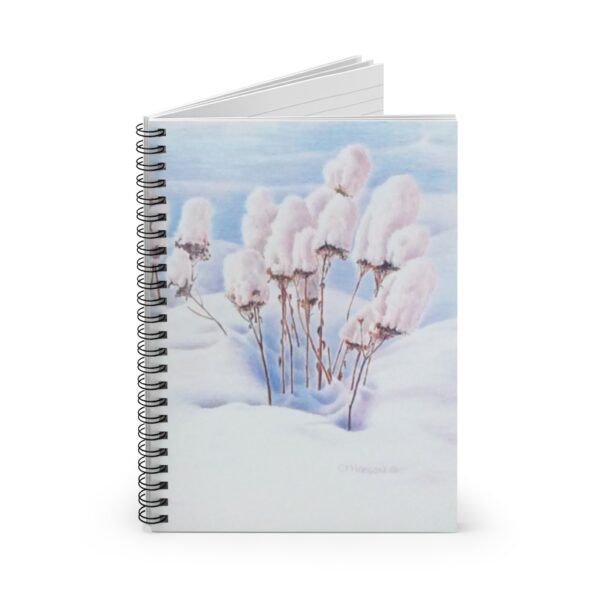 Spiral Notebook - Ruled - Snow Caps