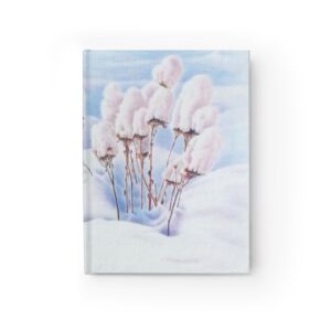 Hardcover Journal - Ruled - Snow Caps