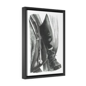 Canvas Wrap - Jacky's Boot - framed