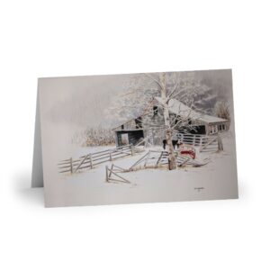 Art Card - Driftwood Barn